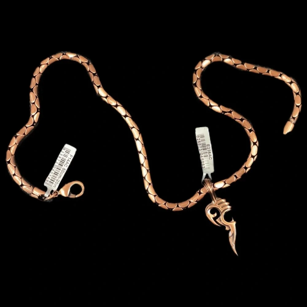 Men’s Jewelry Set - Necklace Pendant Biker Jewelry Set - New with Tags!